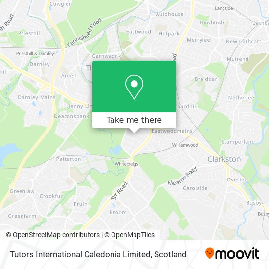 Tutors International Caledonia Limited map