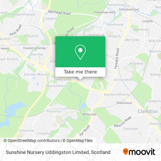 Sunshine Nursery Uddingston Limited map