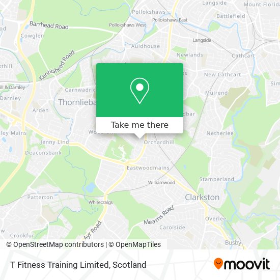 T Fitness Training Limited map