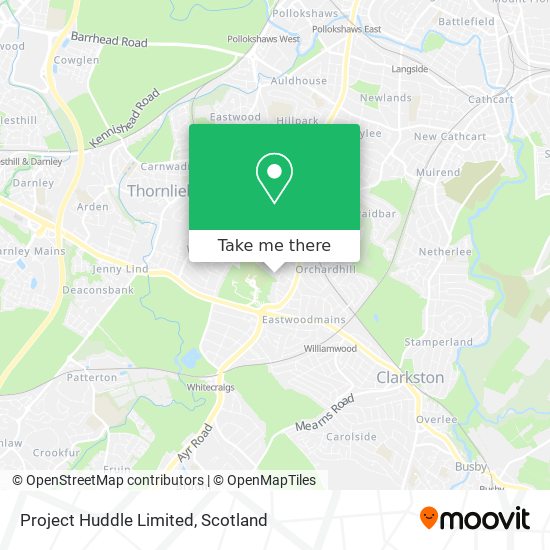Project Huddle Limited map