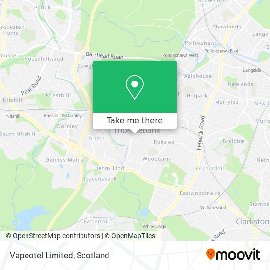 Vapeotel Limited map