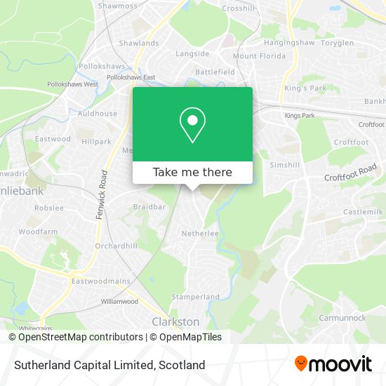 Sutherland Capital Limited map