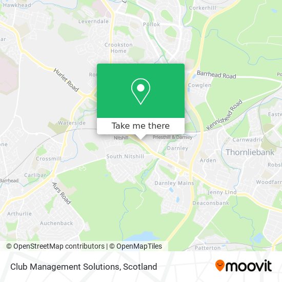 Club Management Solutions map