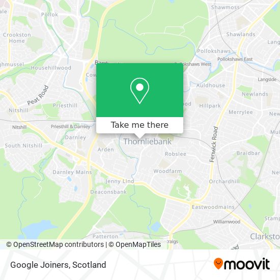 Google Joiners map