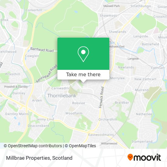 Millbrae Properties map