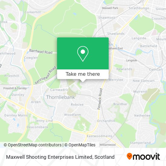 Maxwell Shooting Enterprises Limited map