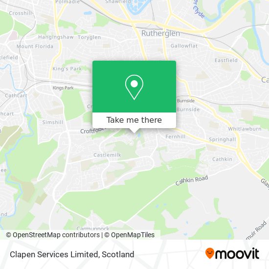 Clapen Services Limited map