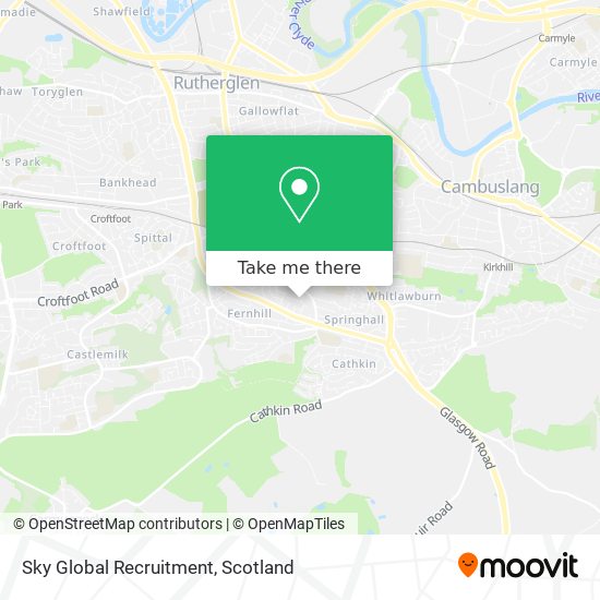 Sky Global Recruitment map