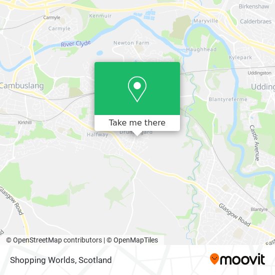 Shopping Worlds map