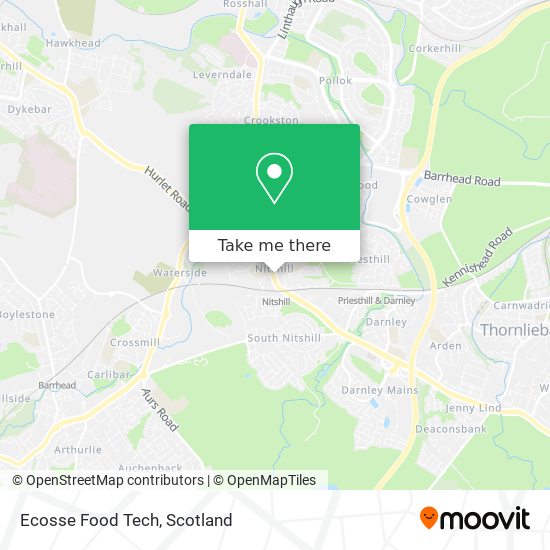 Ecosse Food Tech map