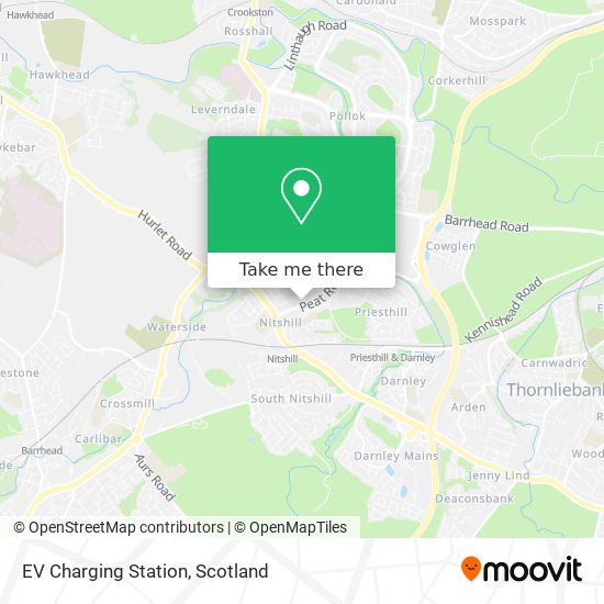 EV Charging Station map