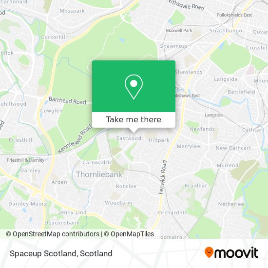 Spaceup Scotland map