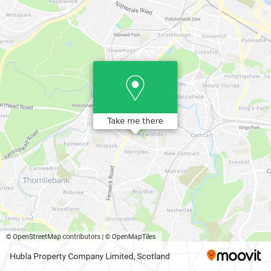 Hubla Property Company Limited map