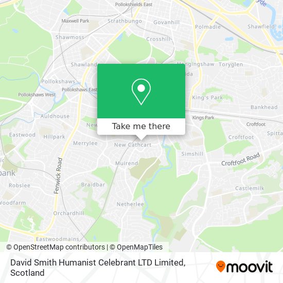 David Smith Humanist Celebrant LTD Limited map