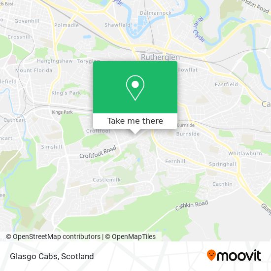 Glasgo Cabs map