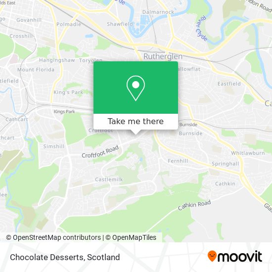 Chocolate Desserts map