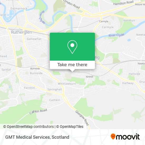 GMT Medical Services map