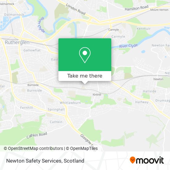 Newton Safety Services map