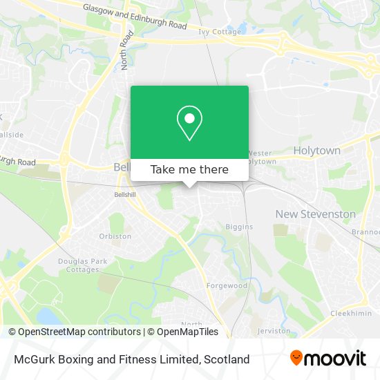 McGurk Boxing and Fitness Limited map