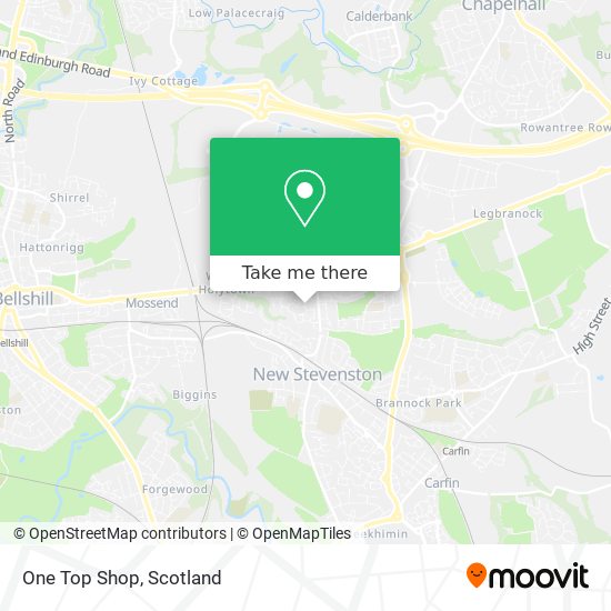 One Top Shop map