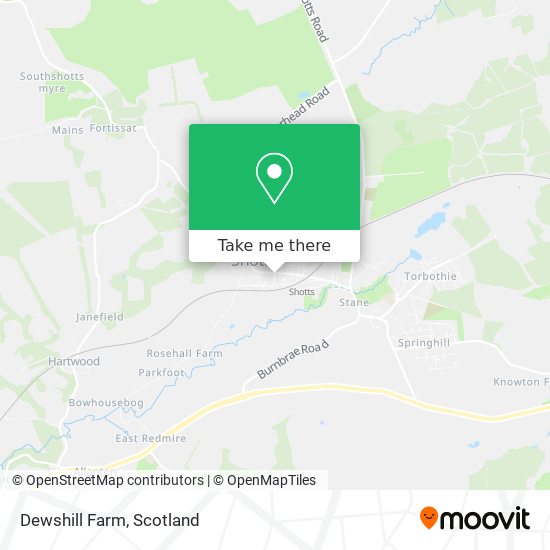 Dewshill Farm map