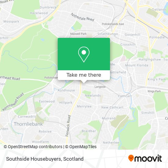 Southside Housebuyers map