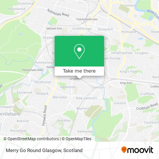 Merry Go Round Glasgow map