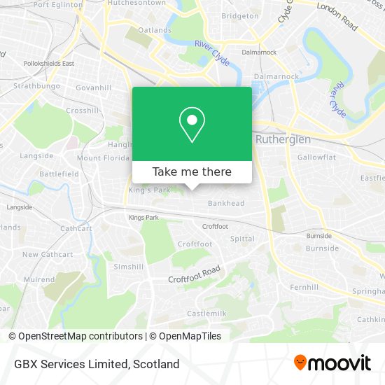 GBX Services Limited map