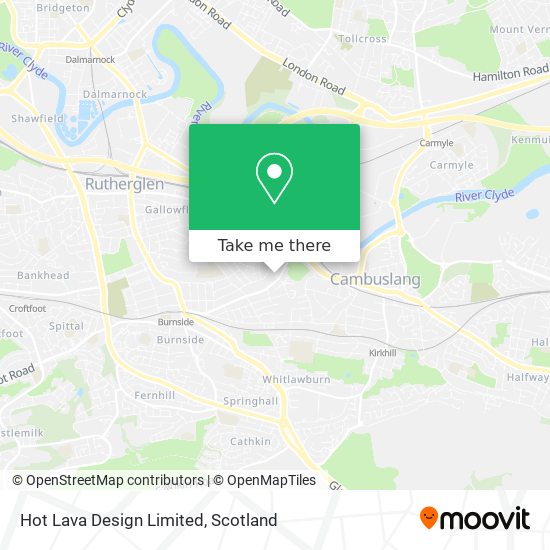 Hot Lava Design Limited map
