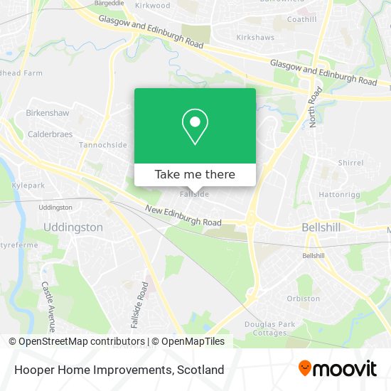 Hooper Home Improvements map