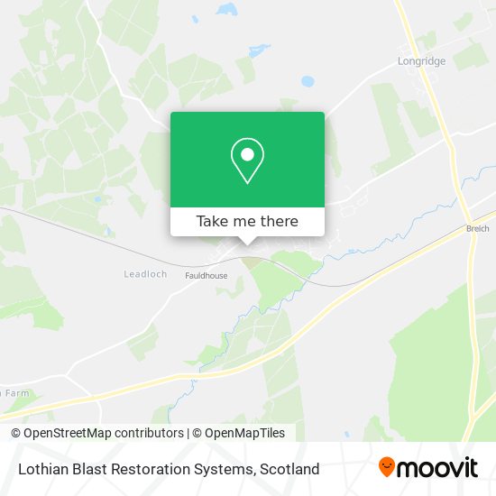 Lothian Blast Restoration Systems map