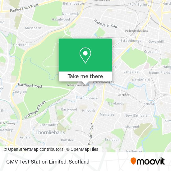 GMV Test Station Limited map