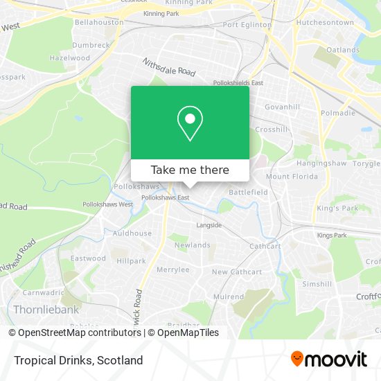 Tropical Drinks map