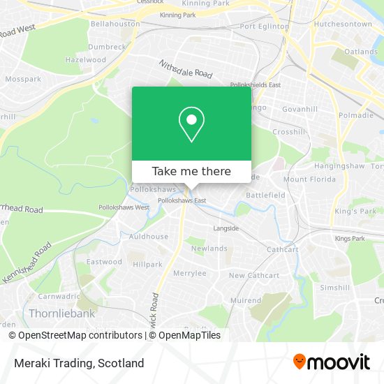 Meraki Trading map