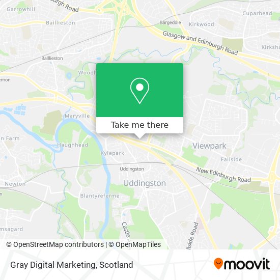 Gray Digital Marketing map