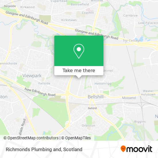 Richmonds Plumbing and map