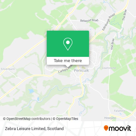 Zebra Leisure Limited map