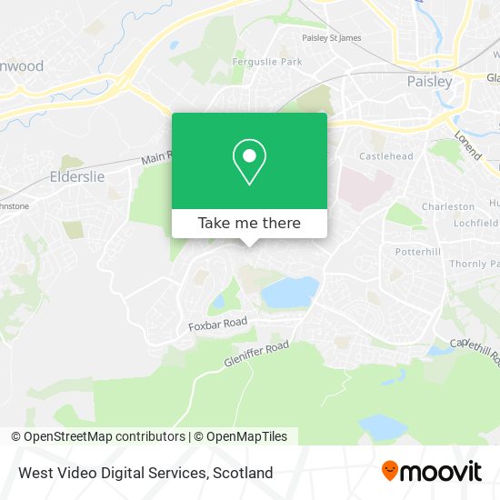 West Video Digital Services map