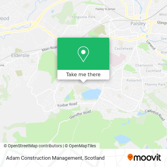 Adam Construction Management map