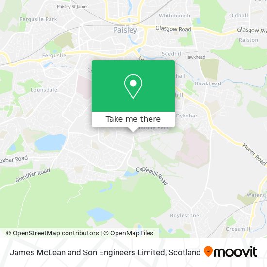 James McLean and Son Engineers Limited map
