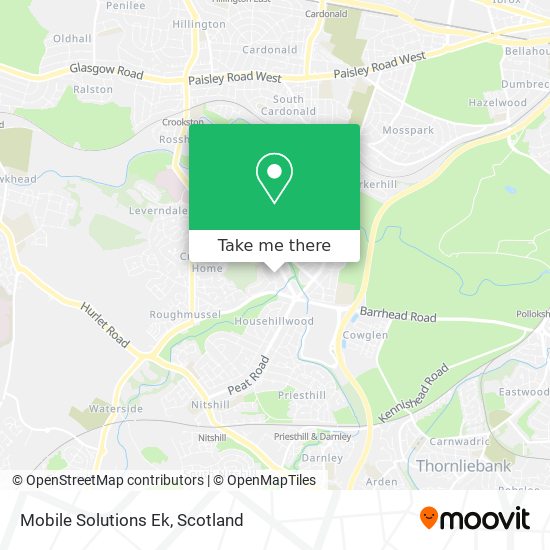 Mobile Solutions Ek map