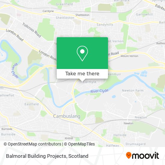 Balmoral Building Projects map