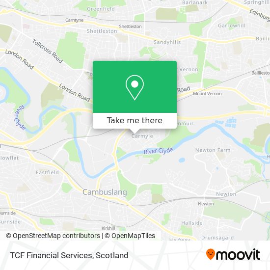 TCF Financial Services map