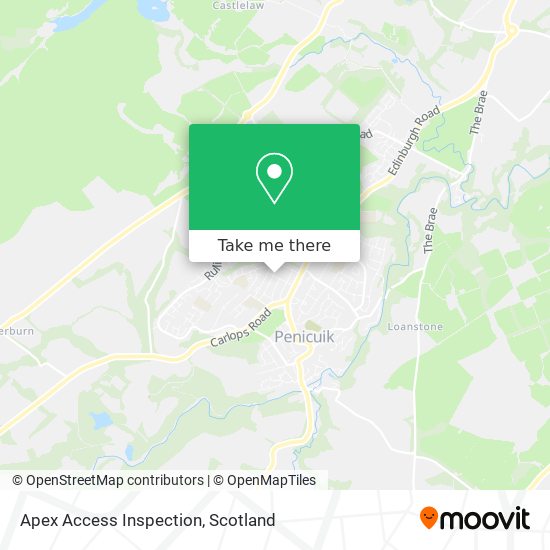 Apex Access Inspection map