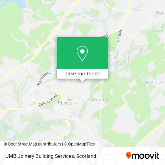 JMB Joinery Building Services map