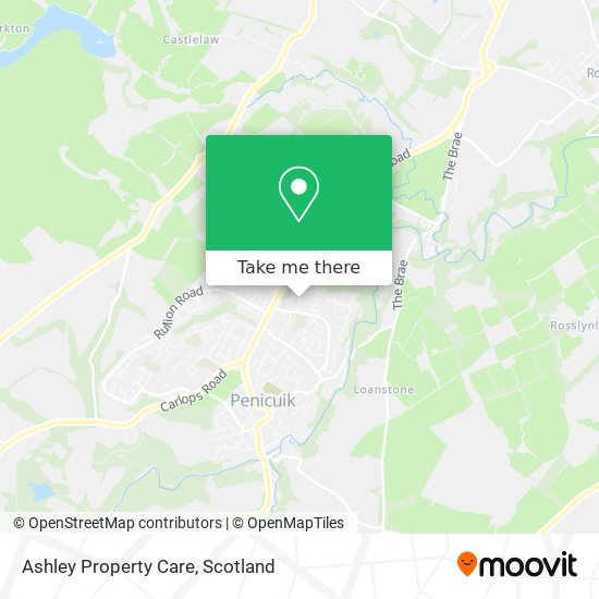 Ashley Property Care map