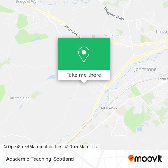 Academic Teaching map