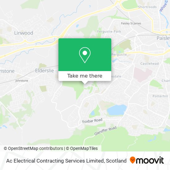 Ac Electrical Contracting Services Limited map
