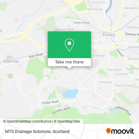 MTS Drainage Solutions map