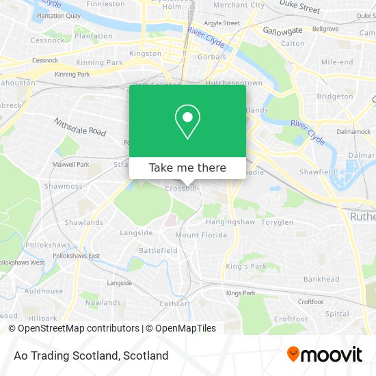 Ao Trading Scotland map